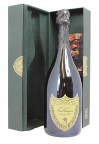 Dom Pérignon 1998 ヴィンテージ 専用ボックス入り Vintage Dom Perignon 1998 Dark Green Champagne Empty Bottle and